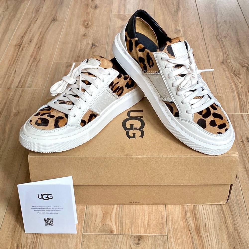 🆕🔥UGG® Women’s Genuine Calf Hair Sneaker Sz 6.5 M and 7 M